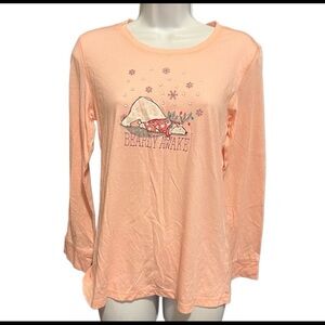 Joe Boxer Pajama Top Long Sleeve 
Size Large